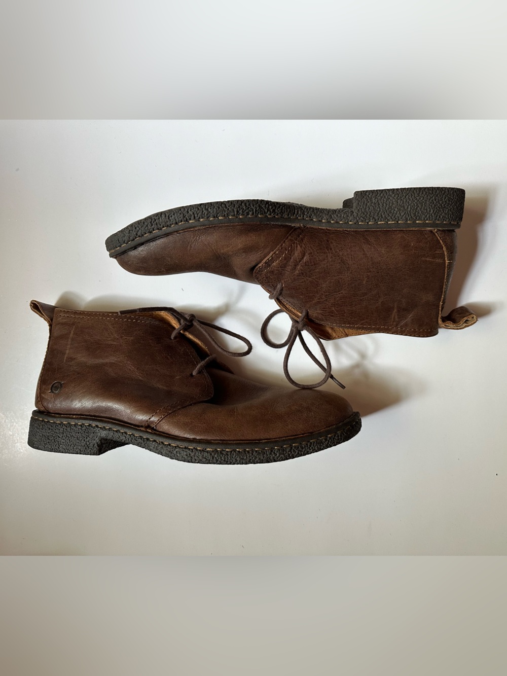 Born Men’s Brown Leather Chukka Boot 9.5